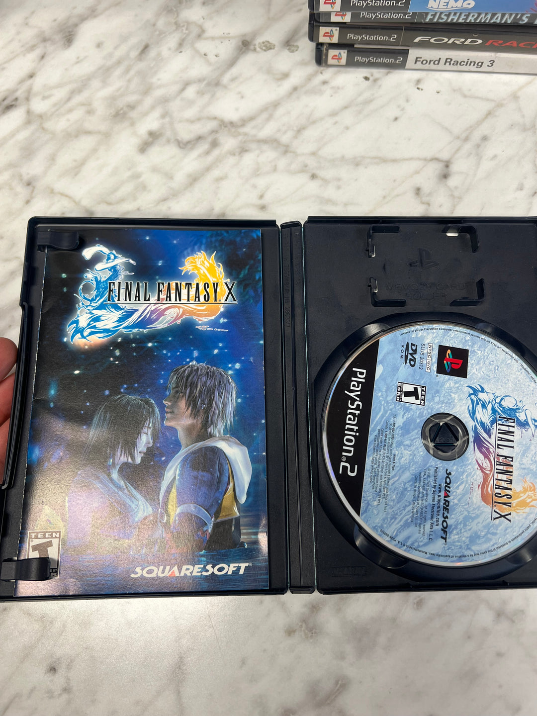 Final Fantasy X for Playstation 2 PS2 in case. Tested and Working.     m7124