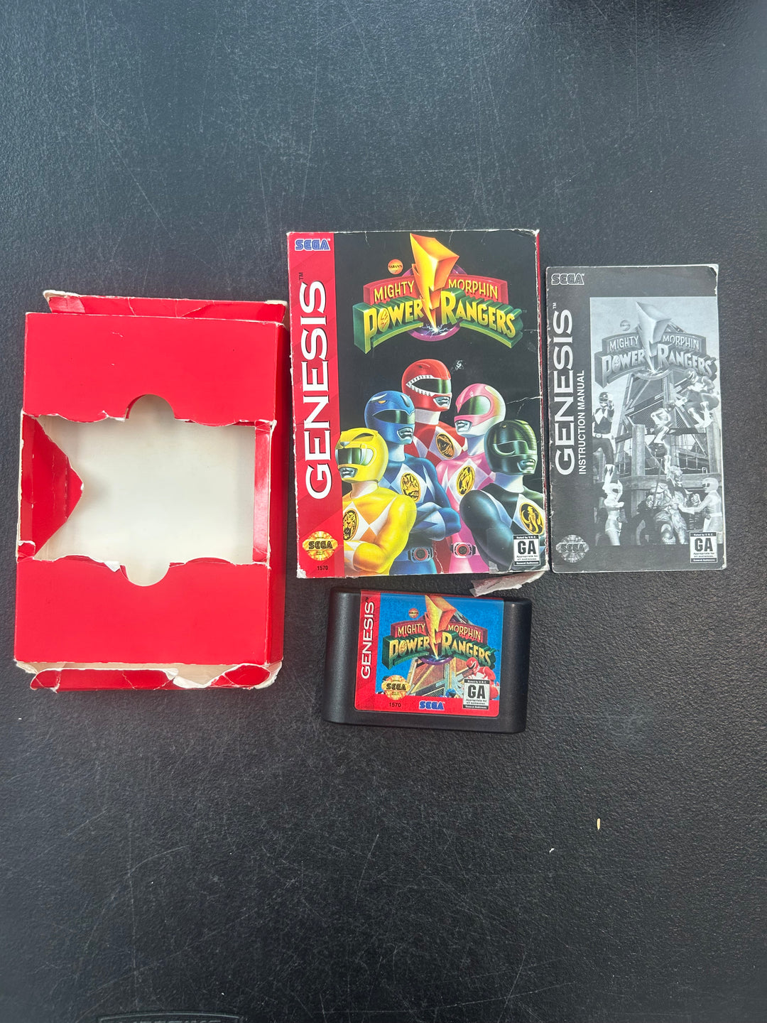 Mighty Morphin Power Rangers - Sega Genesis G71725
