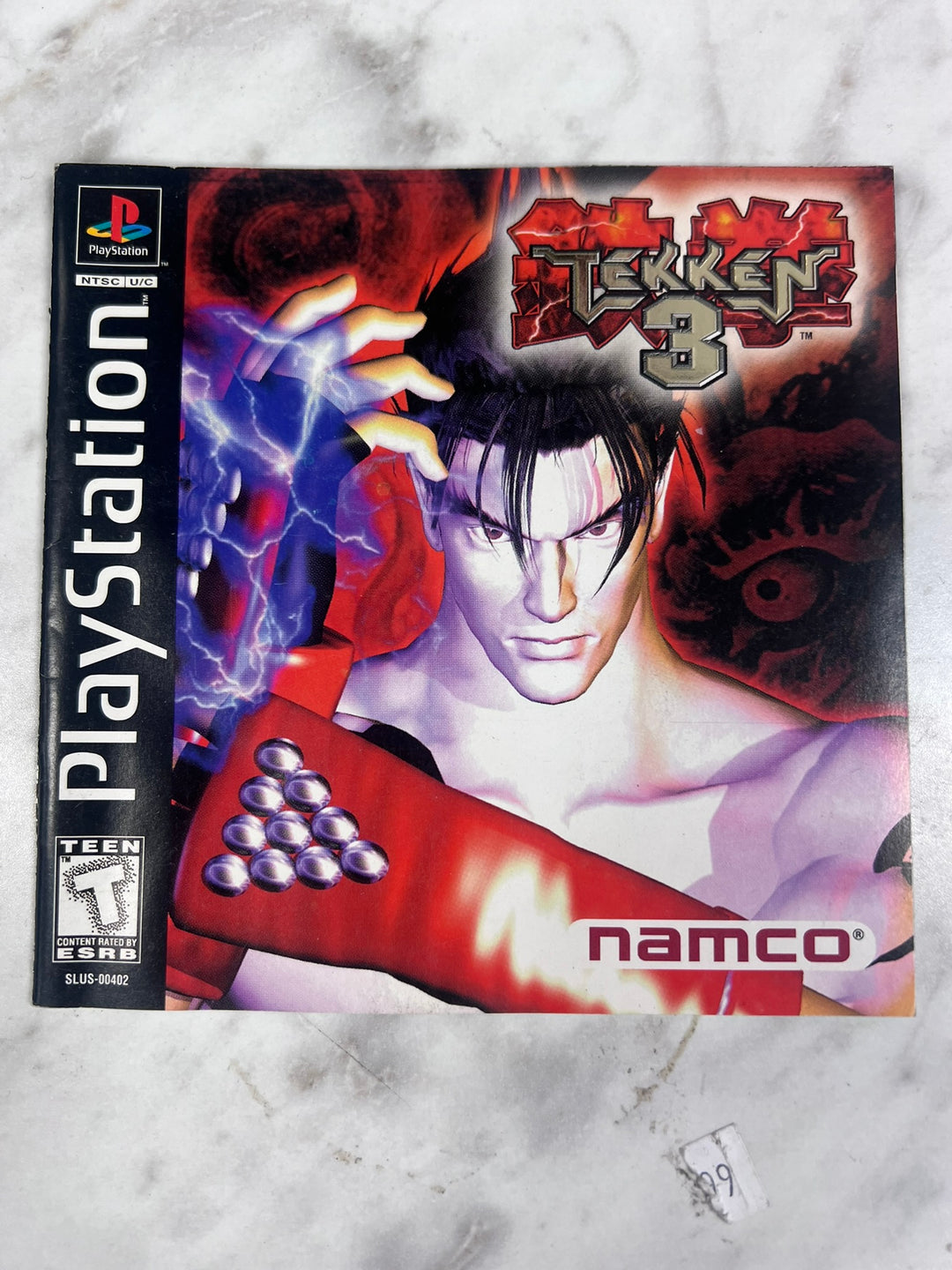 Tekken 3 PS1 Playstation MANUAL ONLY MO3626