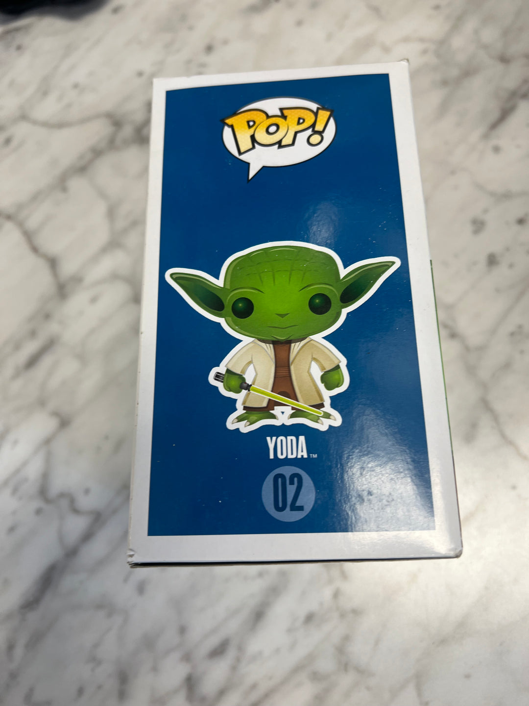 Funko Pop Star Wars Yoda #02 Blue Box  FP10124