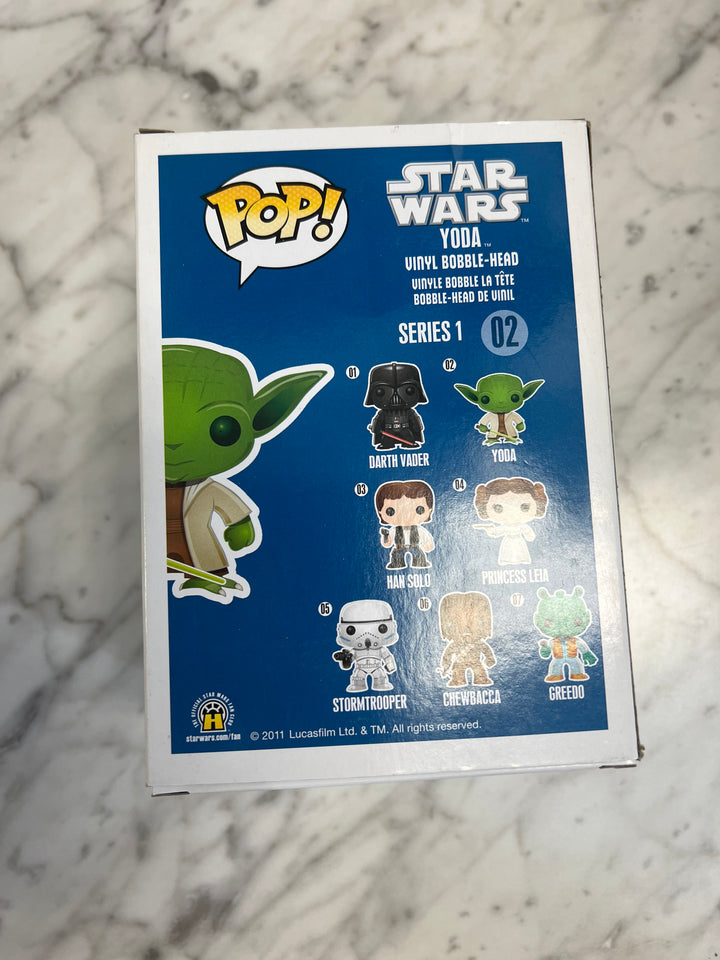 Funko Pop Star Wars Yoda #02 Blue Box  FP10124