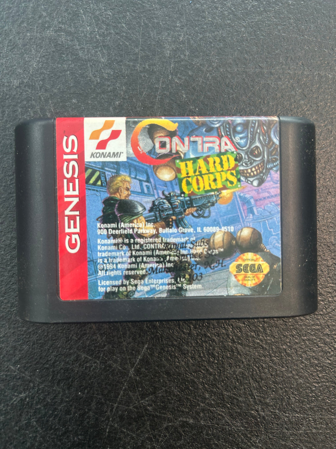 Contra Hard Corps - Sega Genesis NI22526