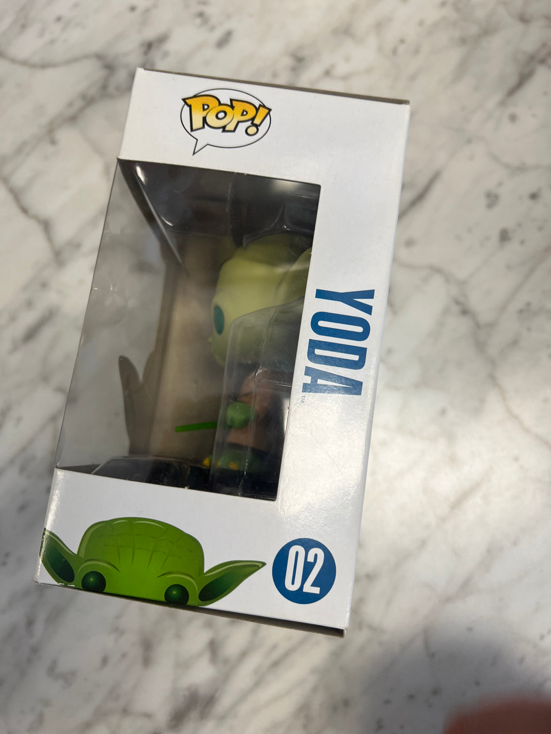 Funko Pop Star Wars Yoda #02 Blue Box  FP10124