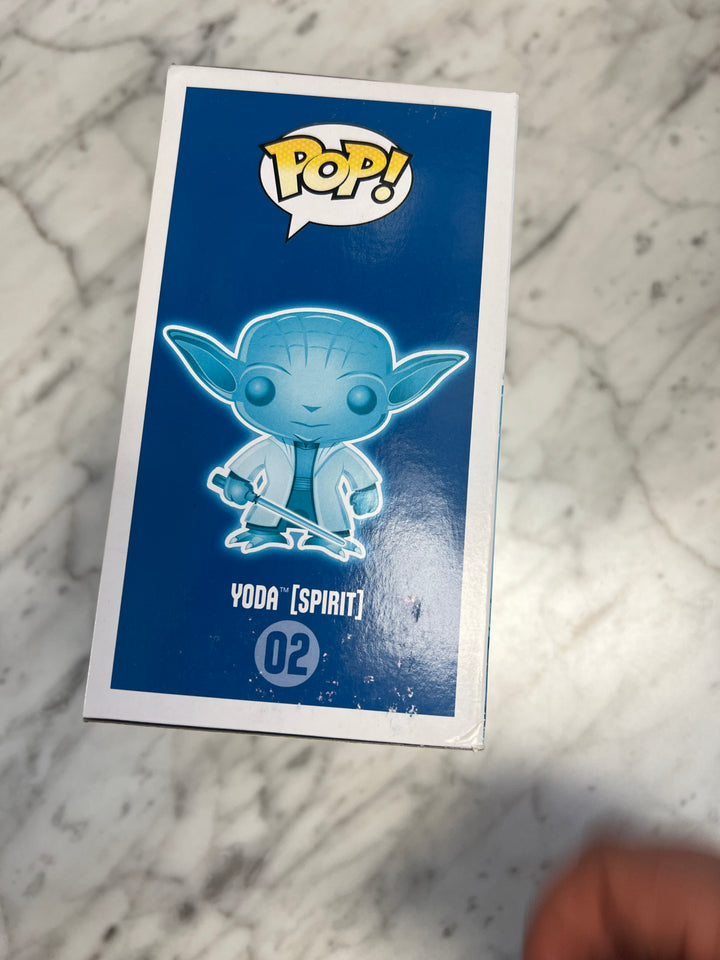 Funko Pop Star Wars Yoda (Spirit) #02 Glows In The Dark - Walgreens Exclusive  FP10124