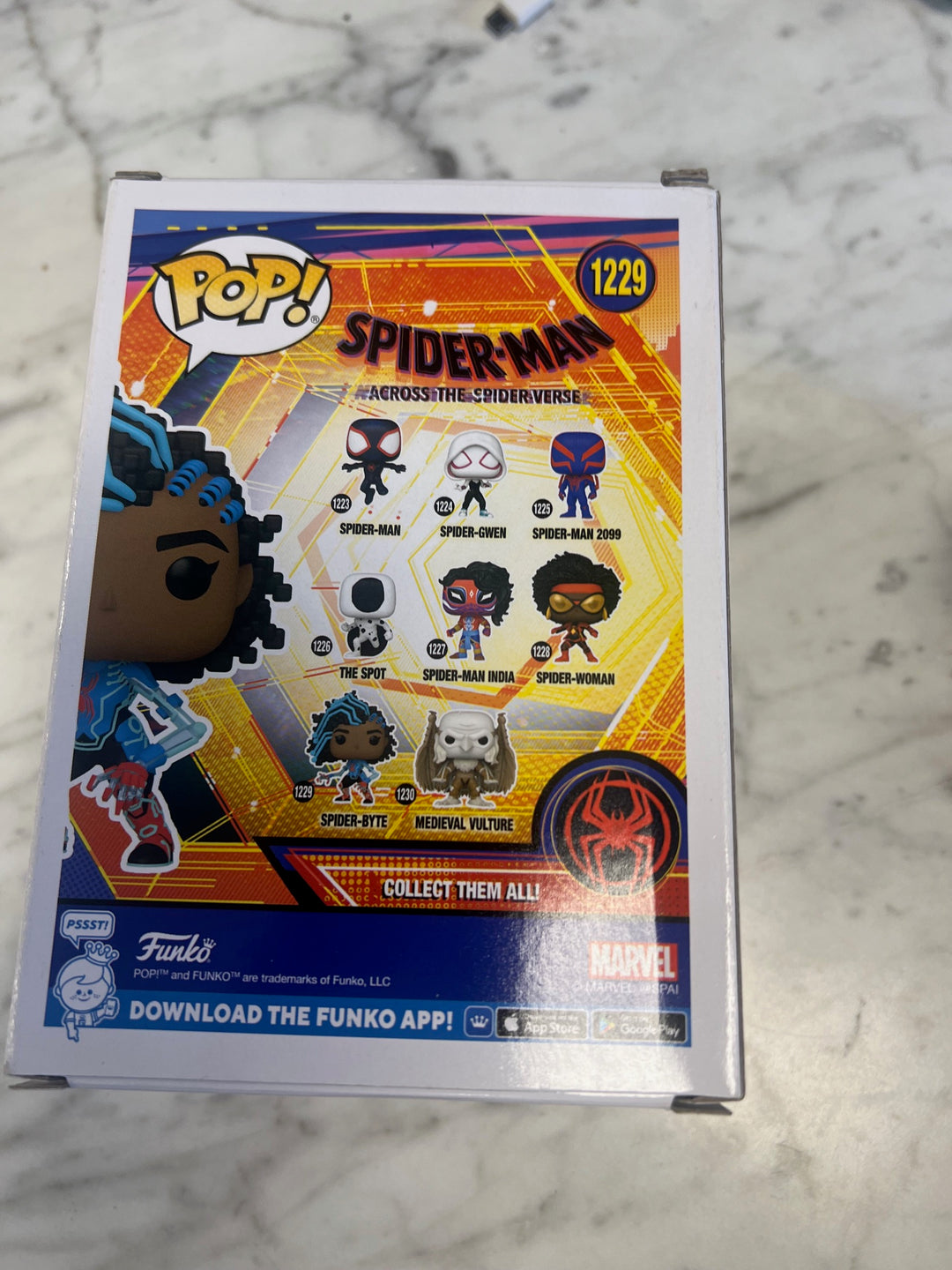 Funko Pop! Spider-Byte #1229 Spider-Man Across the Spider-Verse P72325