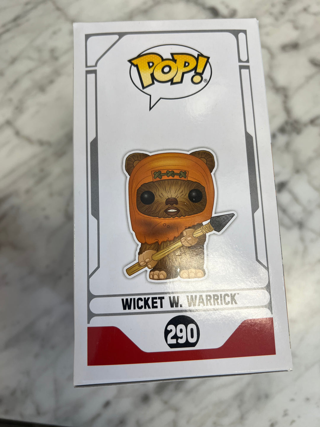 Funko POP Star Wars Wicket W. Warrick Endor #290 Amazon Exclusive   FP10124