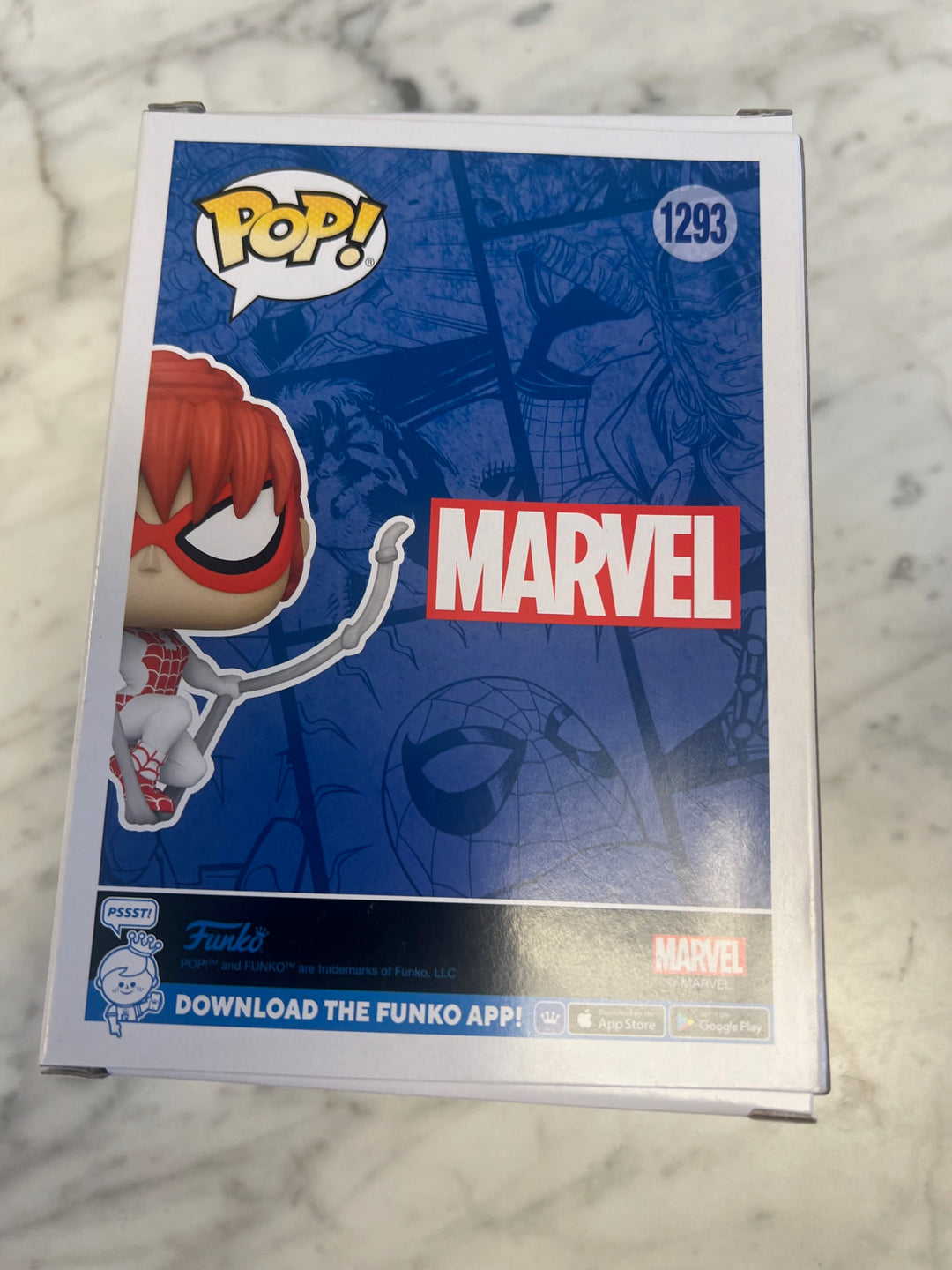 Funko Pop! Spinneret #1293 Marvel P72325