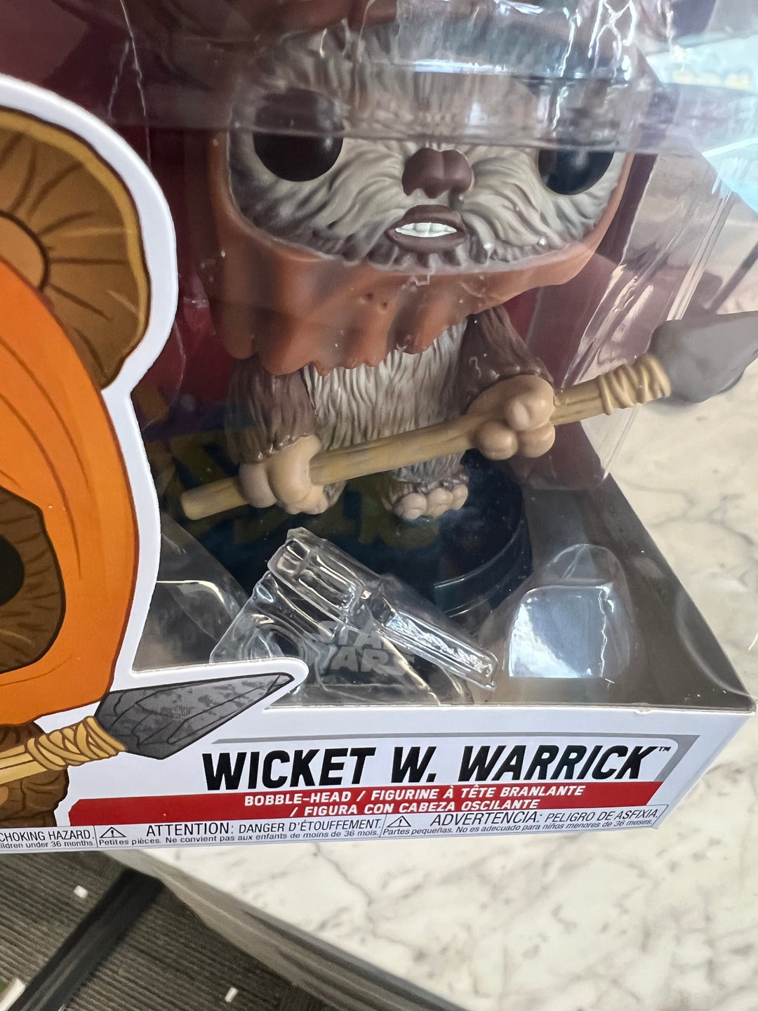 Funko POP Star Wars Wicket W. Warrick Endor #290 Amazon Exclusive   FP10124