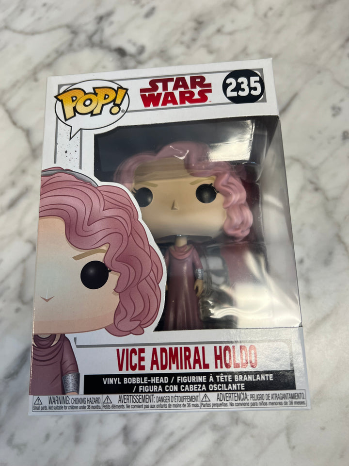 Funko Pop! Star Wars #235 Vice Admiral Holdo Vinyl Figure  FP10124