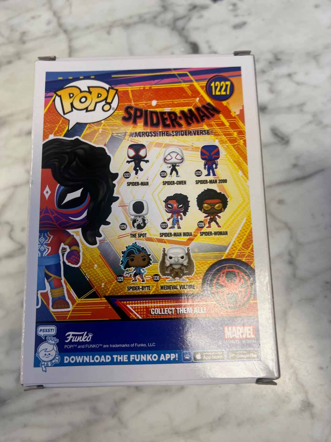 Funko Pop! Spider-Man India #1227 Across the Spider-Verse Marvel P72325
