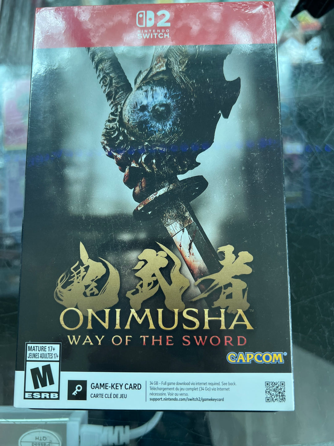 Onimusha Way of the Sword (Steelbook Edition) - Nintendo Switch 2 DI9326