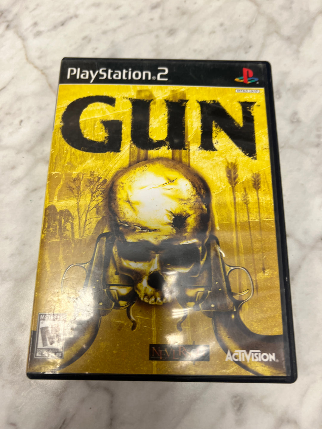 Gun for Playstation 2 PS2 in case. Tested and Working.     DO62924