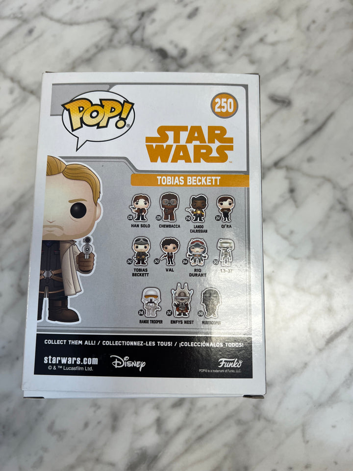 Funko POP! Star Wars - Tobias Beckett Exclusive 250 New POP!   FP10124