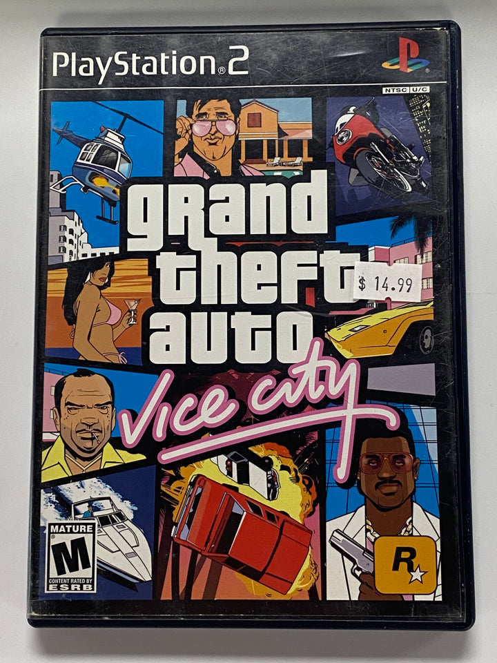Grand Theft Auto: Vice City PS2 CASE ONLY CO72926