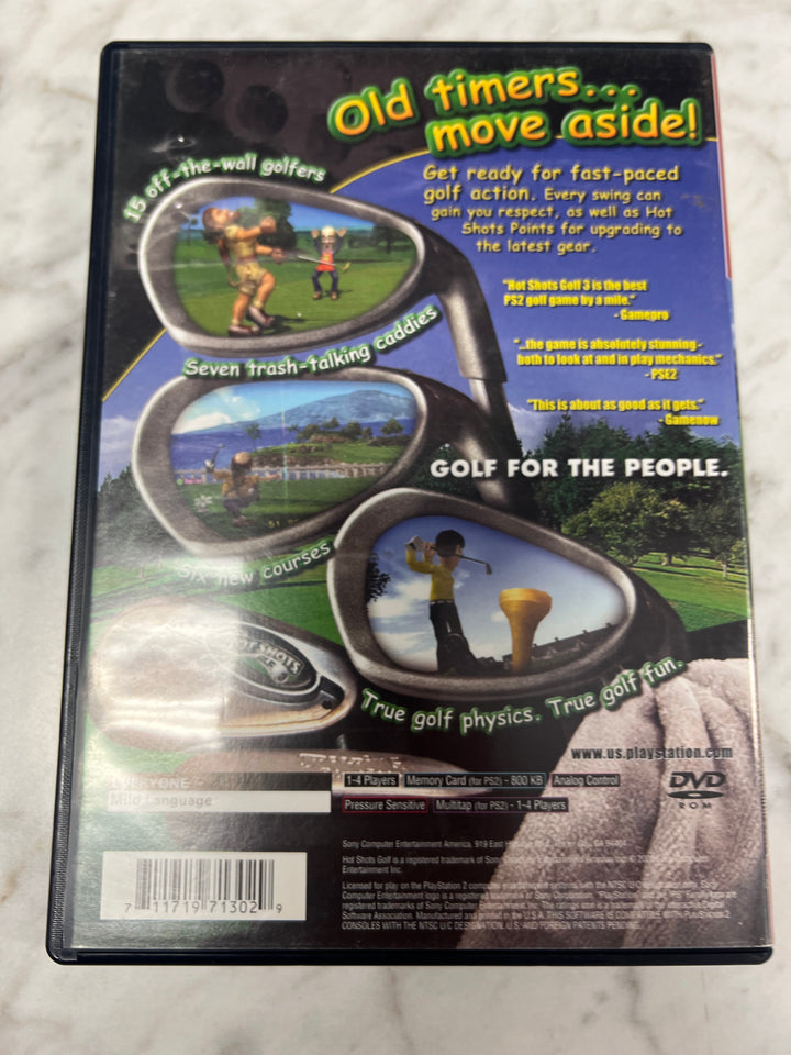 Hot Shots Golf 3 for Playstation 2 PS2 in case. Tested and Working.     DO63024