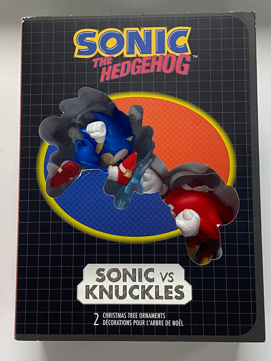 Sonic vs Knuckles Sonic the Hedgehog Christmas Tree Ornaments NT72926