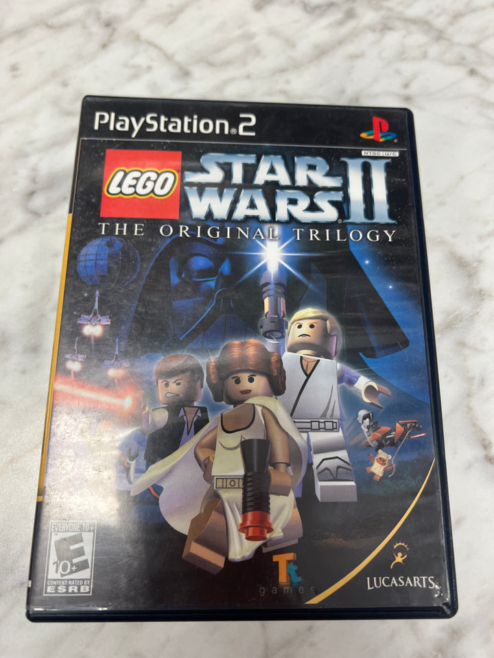Lego Star Wars II Original Trilogy for Playstation 2 PS2 in case. Tested and Working.     DO63024