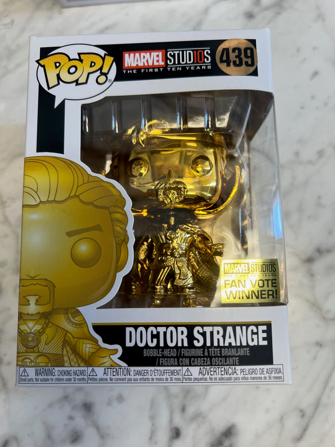 Funko Pop! Gold Doctor Strange #439   FP5125