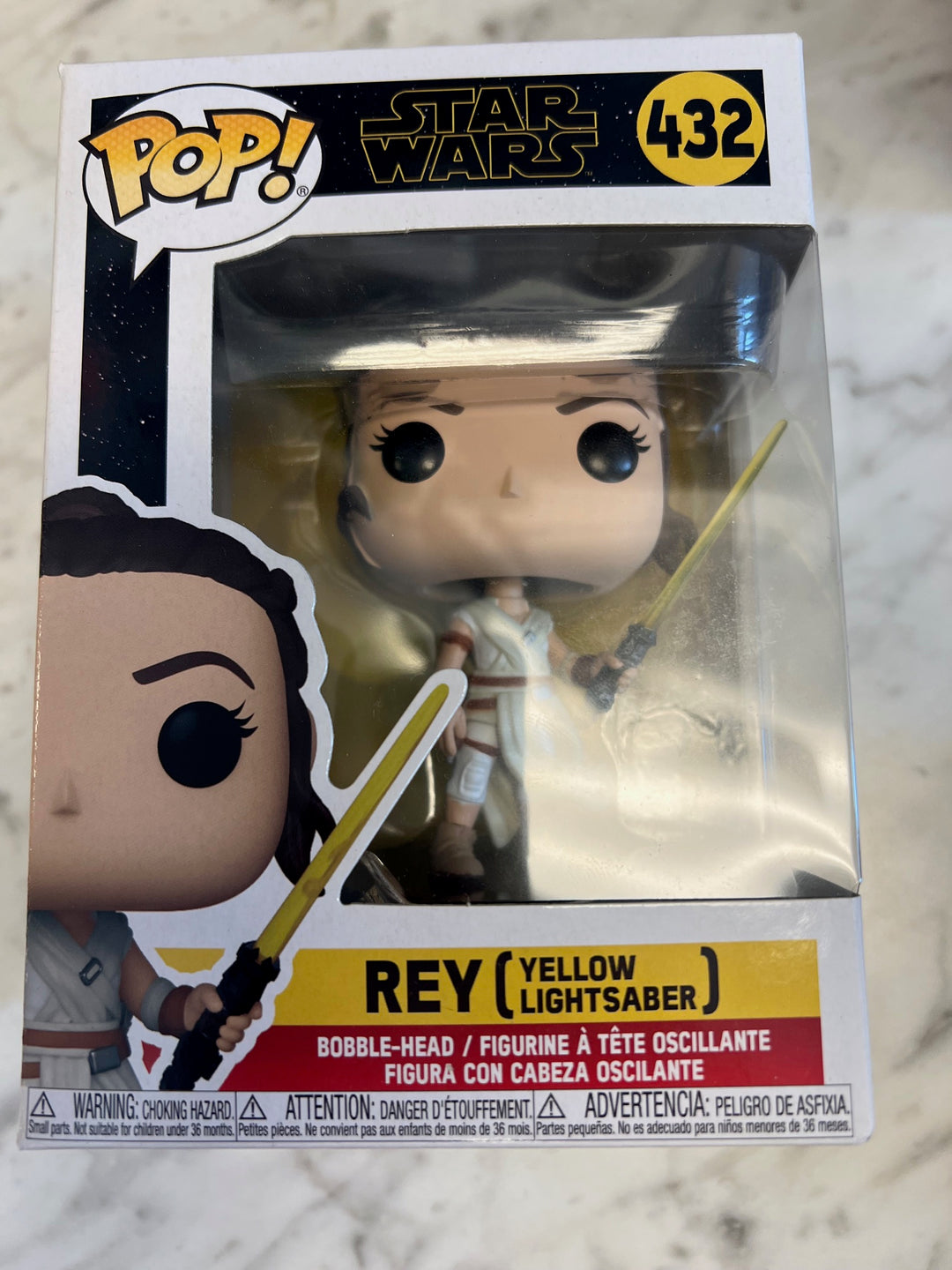 Funko Pop! Rey (Yellow Lightsaber) #432 Star Wars P72325