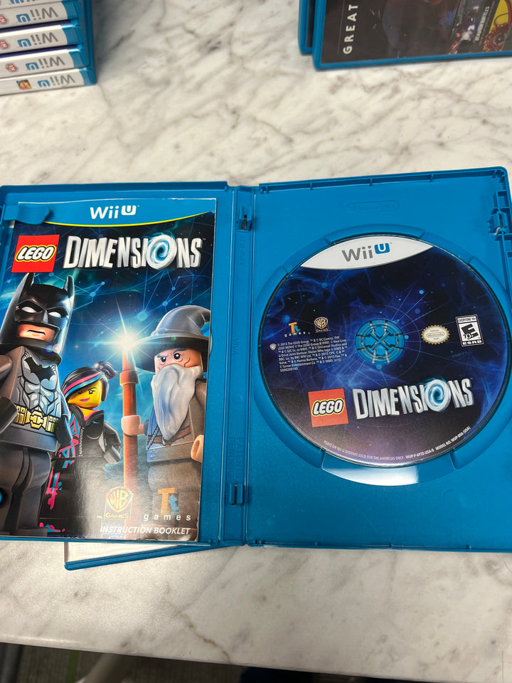 Lego Dimensions for Nintendo Wii U in case. Tested and Working.     UD102824