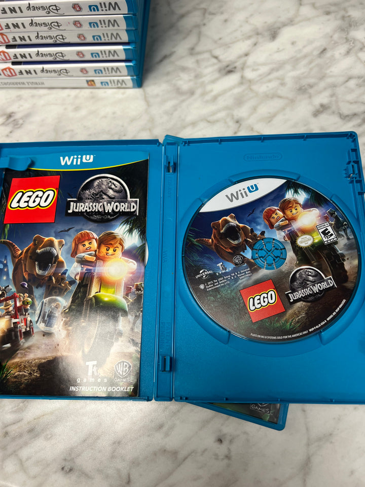 Lego Jurassic World for Nintendo Wii U in case. Tested and Working.    UD102824