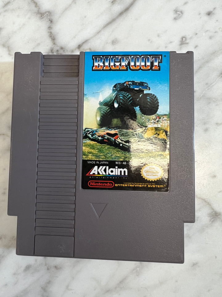 Bigfoot for NES Nintendo Entertainment System Cart Only Tested and working DU72124
