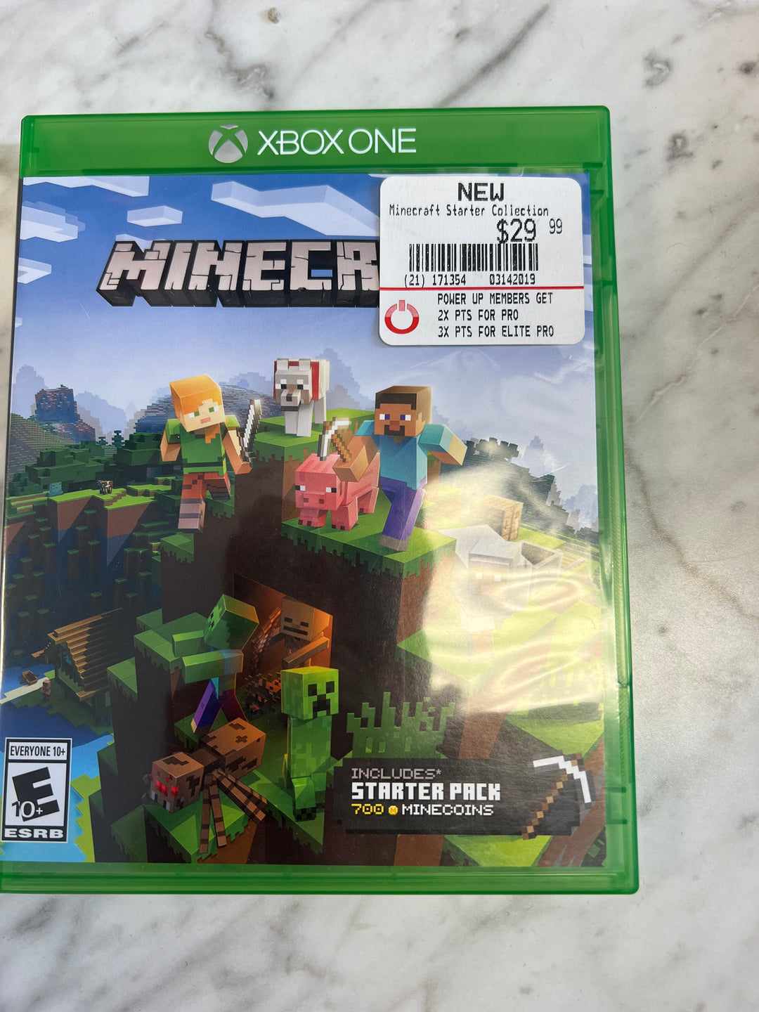 Minecraft for Xbox One Tested and working DU72124