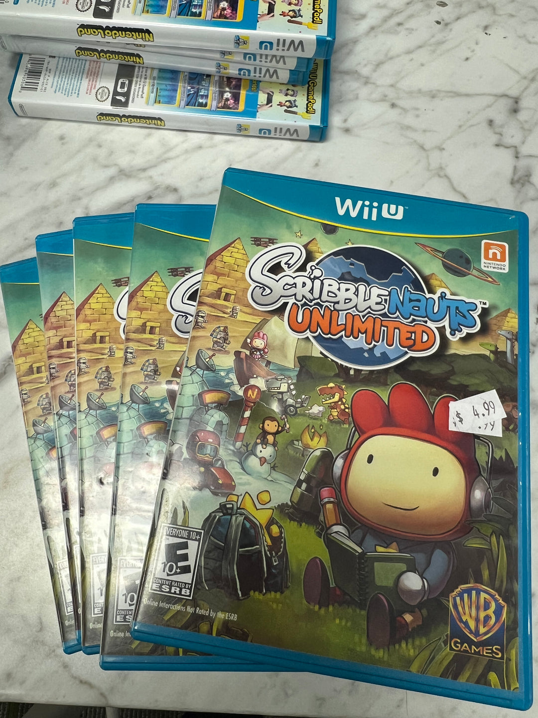 Scribblenauts Unlimited for Nintendo Wii U in case. Tested and Working.     DO61324