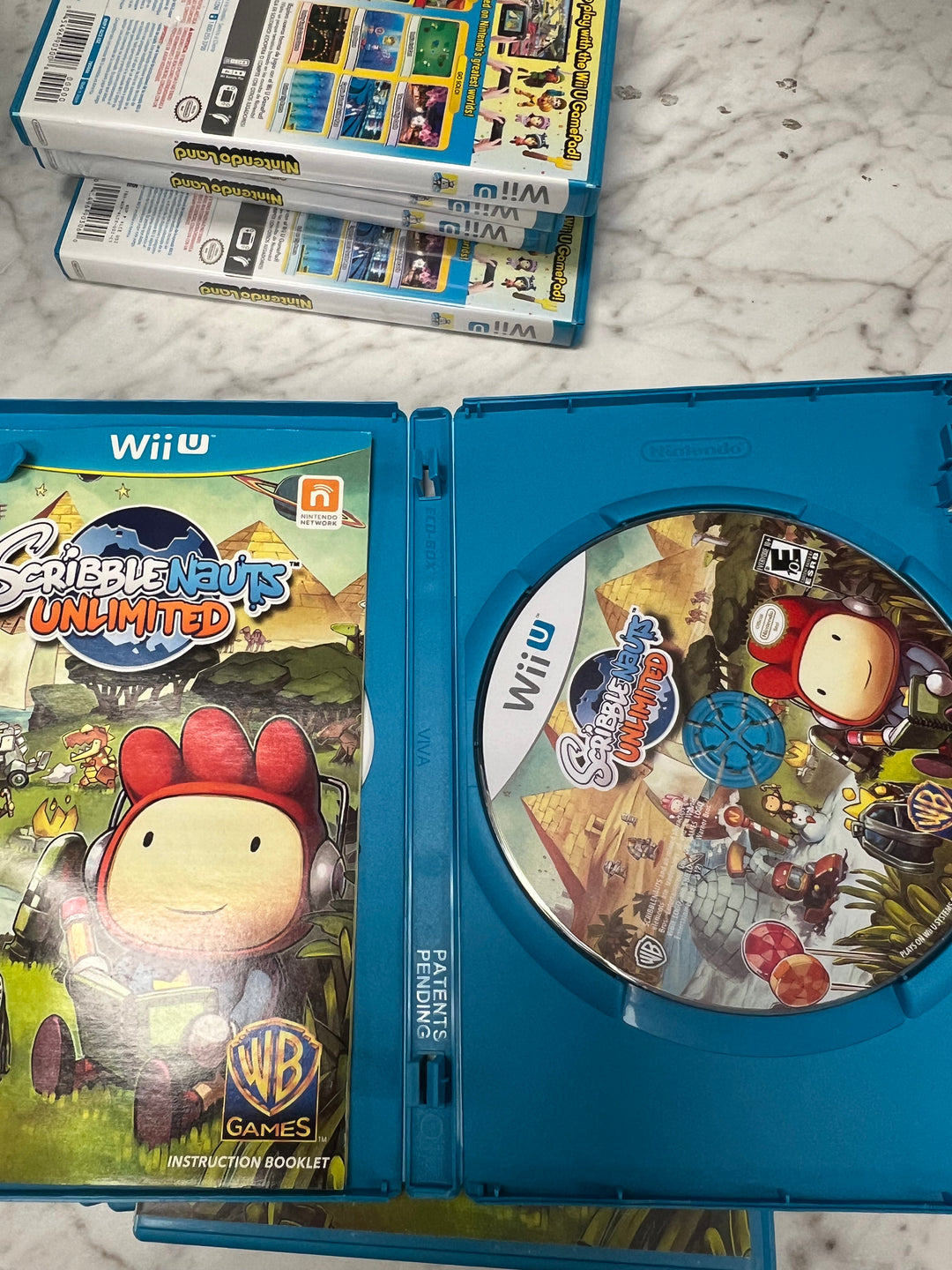 Scribblenauts Unlimited for Nintendo Wii U in case. Tested and Working.     DO61324