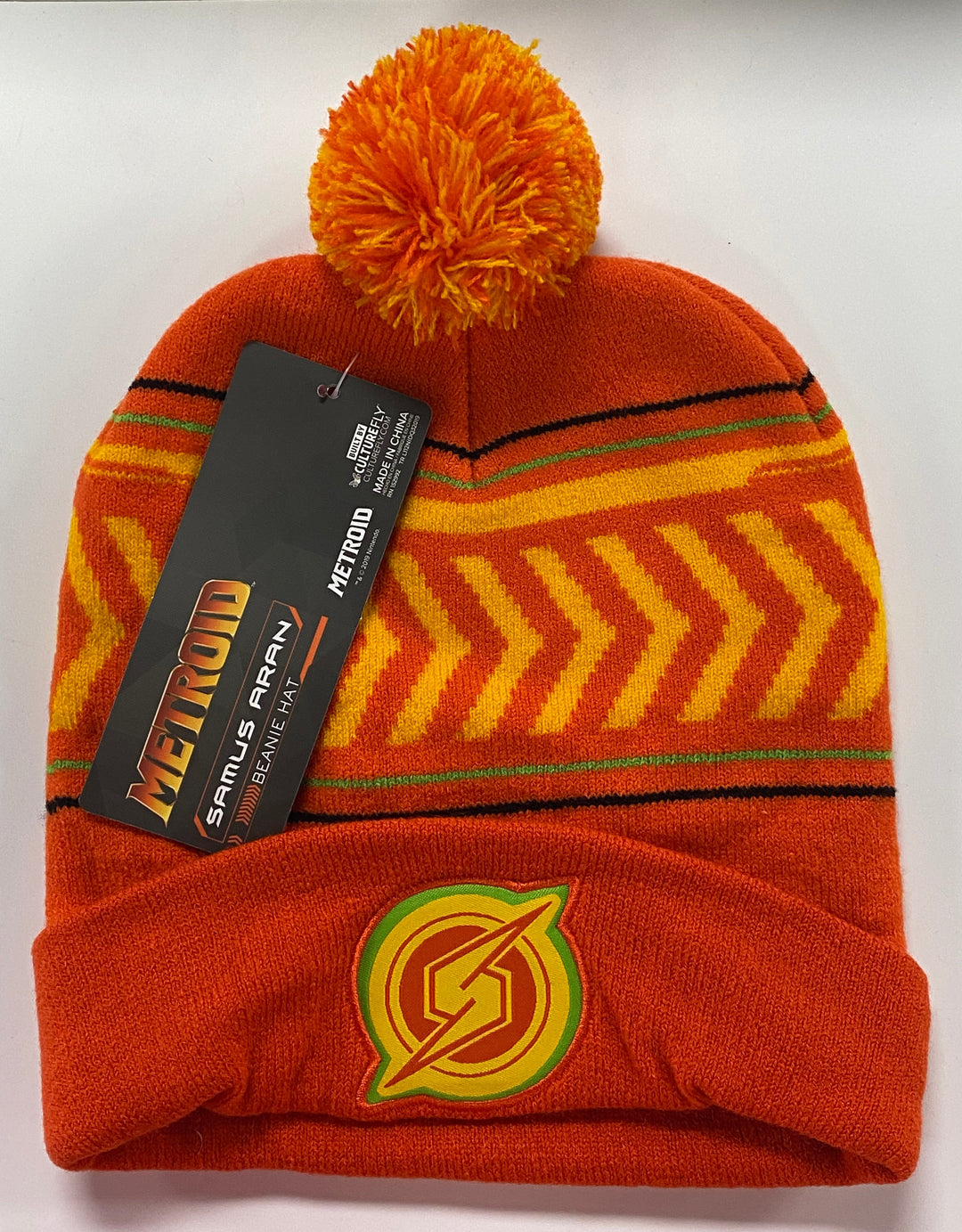 Samus Aran Beanie Hat from Metroid Samus Returns Collector's Box UT73126