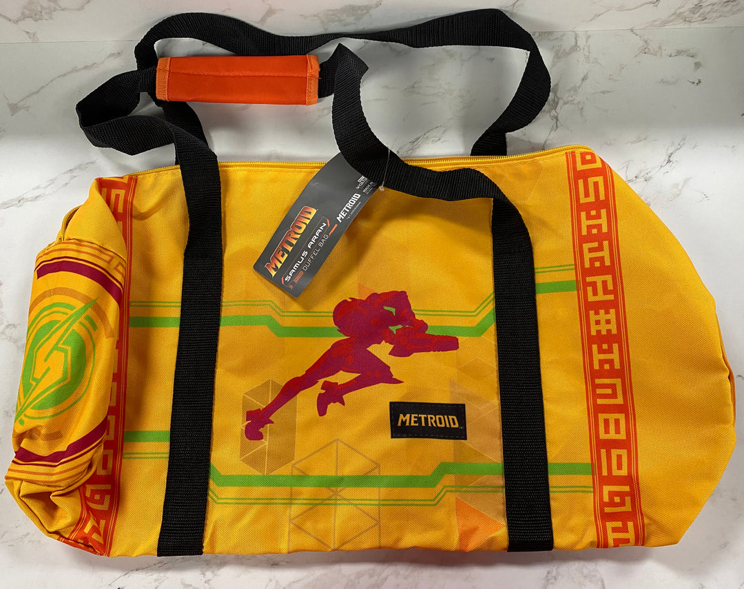 Samus Duffel Bag from Metroid Samus Returns Collector's Box UT73126
