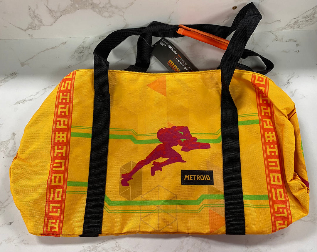 Samus Duffel Bag from Metroid Samus Returns Collector's Box UT73126