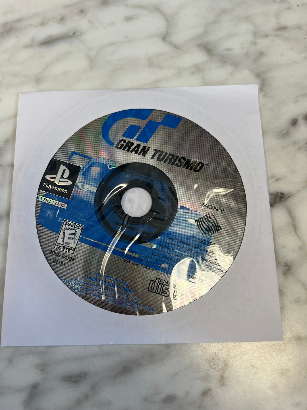 Gran Turismo for Playstation 1 PS1 Disc Only DU72124
