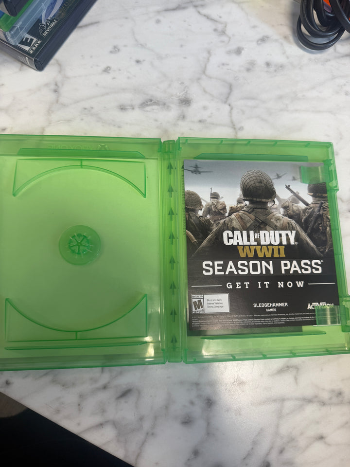 Call of Duty WWII - Xbox One CASE ONLY NO GAME INCLUDED! CO112825