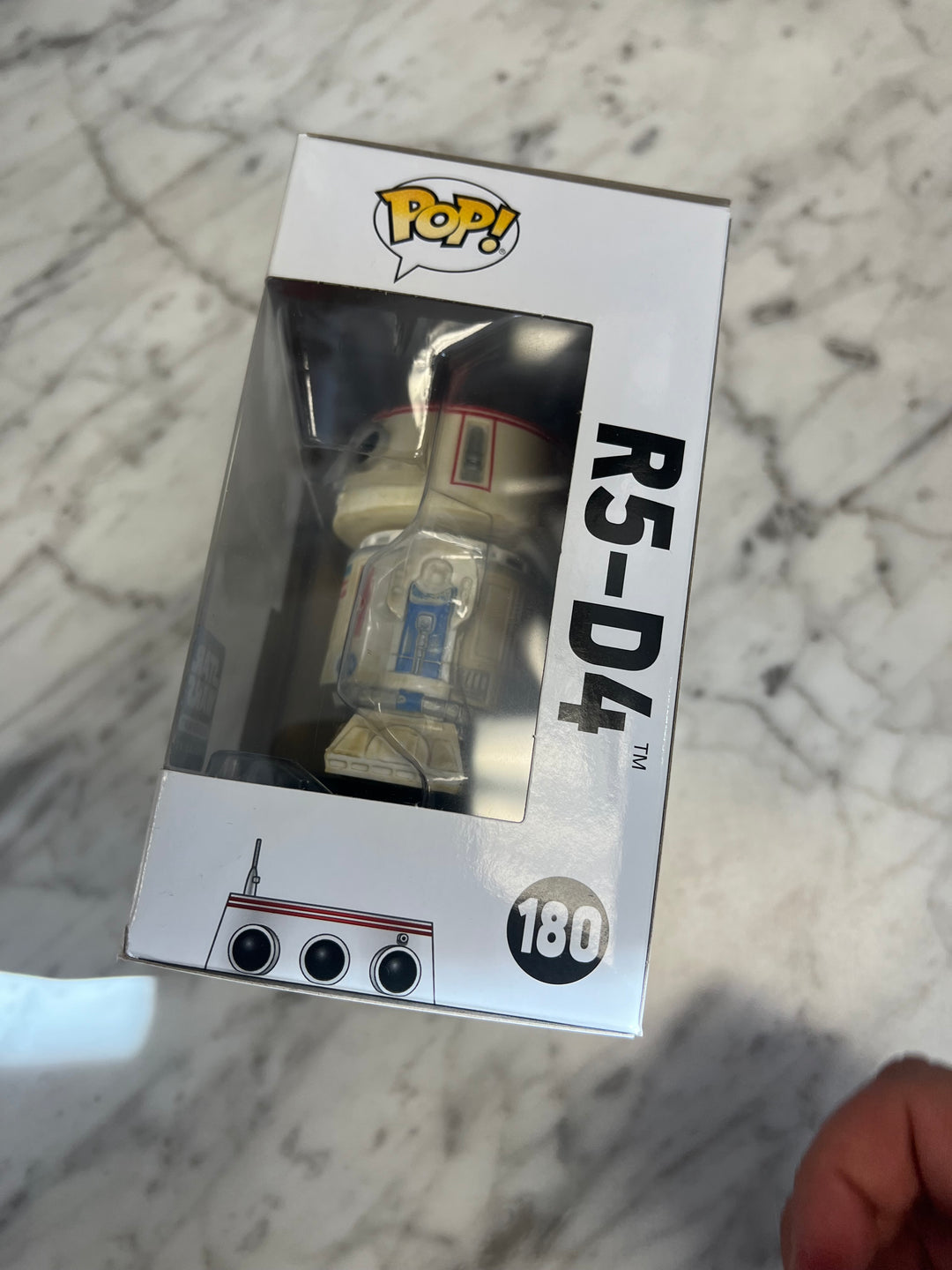 R5-D4 Funko Pop 180, Smuggler's Bounty Exclusive, Pop Vinyl FP10124