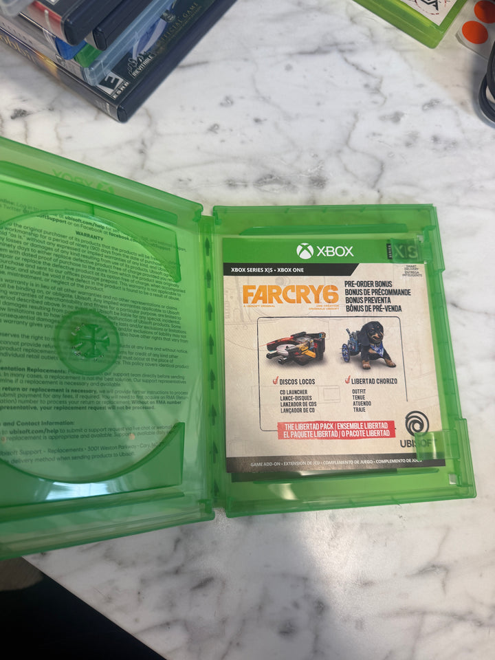Far Cry 6 - Xbox One CASE ONlY NO GAME INCLUDED! CO112825