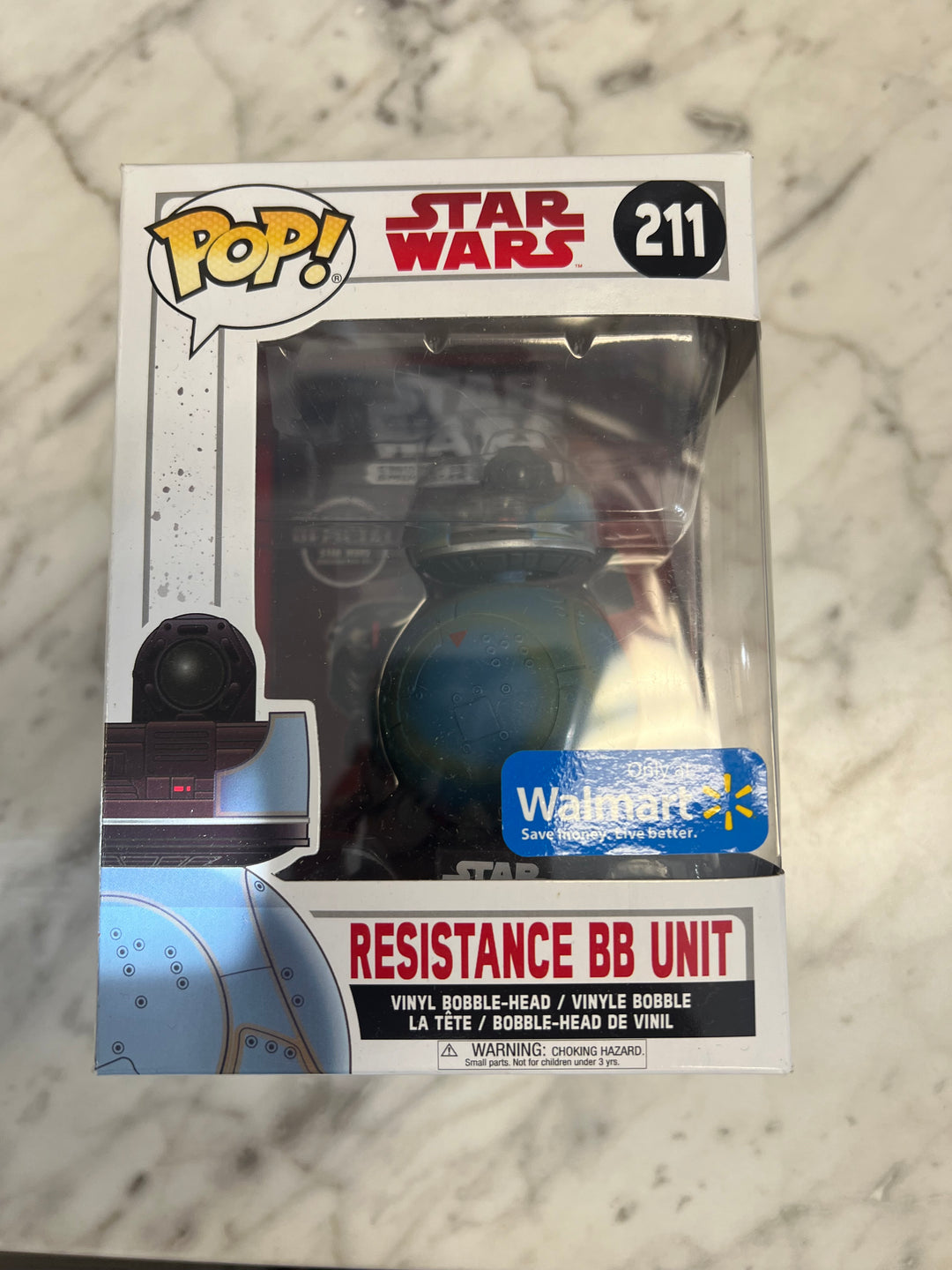 Funko Pop! Vinyl: Star Wars - Resistance BB Unit - Walmart #211 FP10124