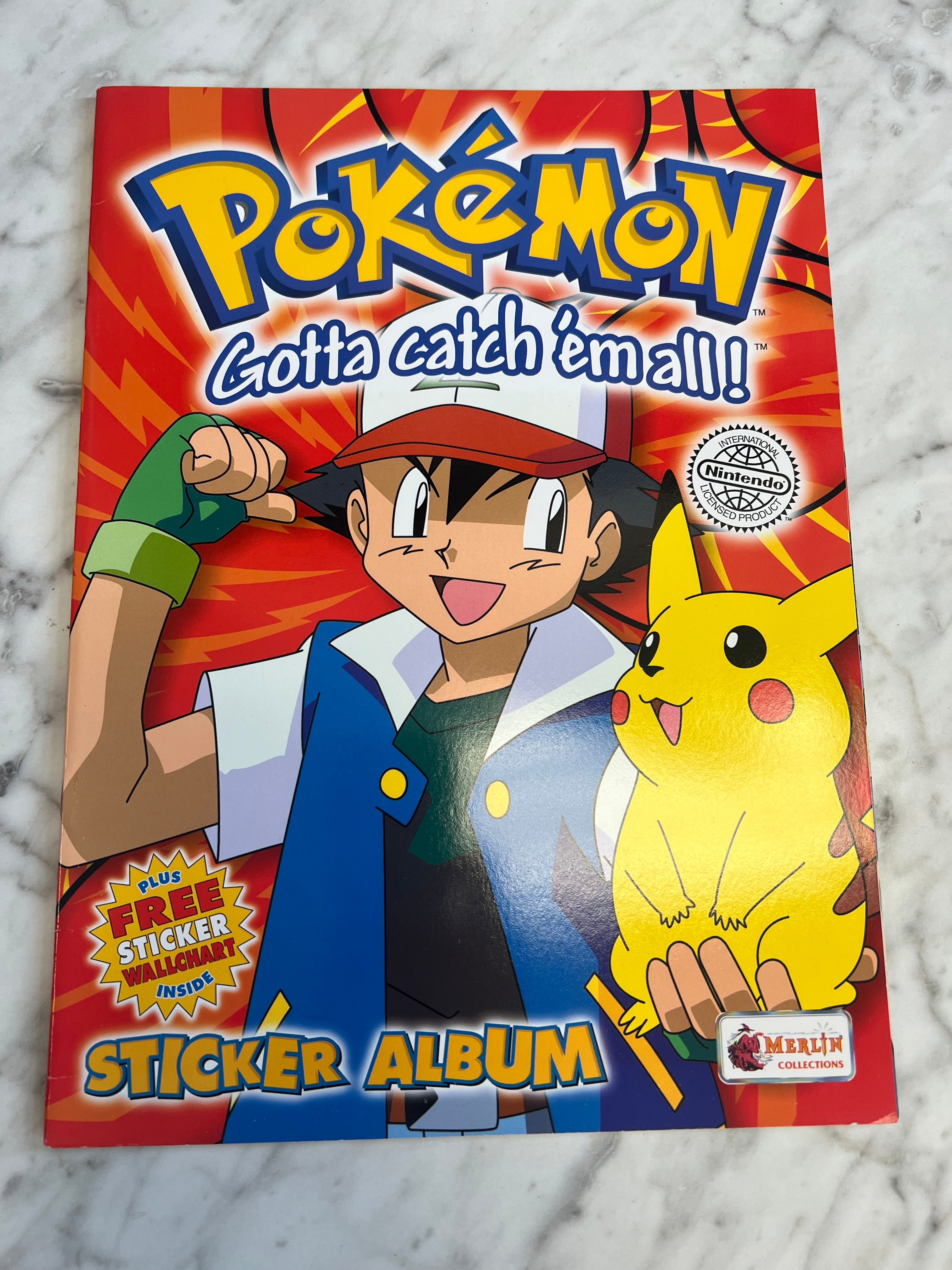 1999 Pokémon deals Stickers - Unused!