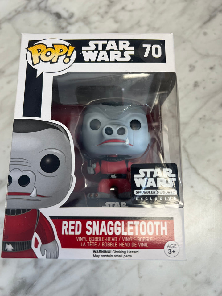 Funko Pop! Star Wars Red Snaggletooth #70 Smuggler's Bounty Vinyl Figure FP10124