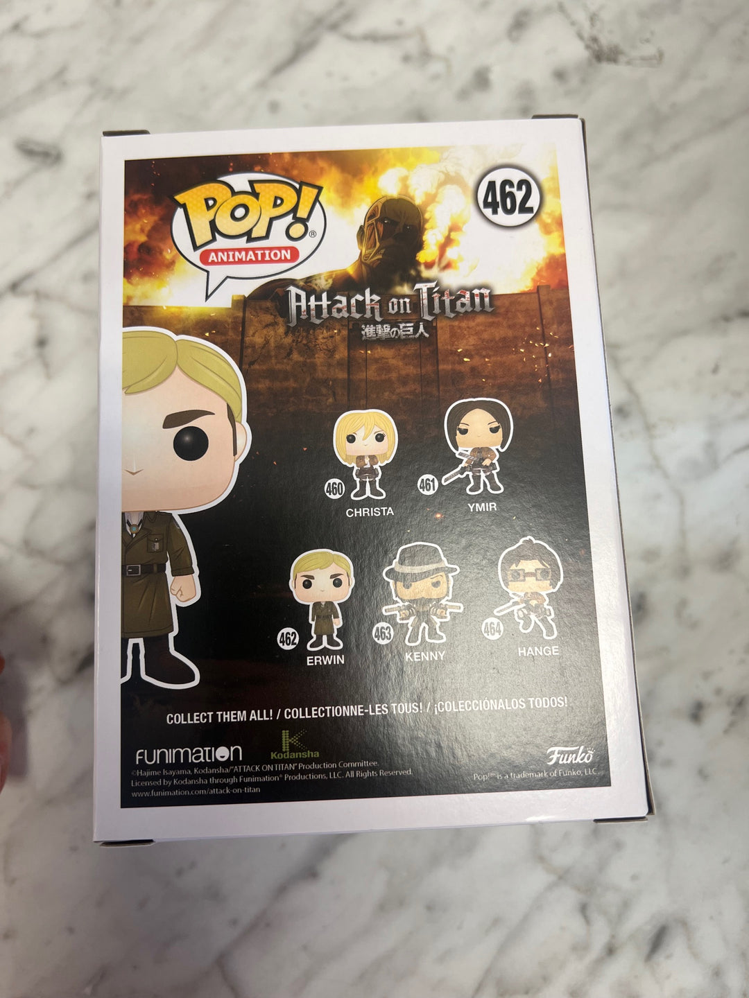 Funko Pop! Erwin #462 Attack on Titan FP5125