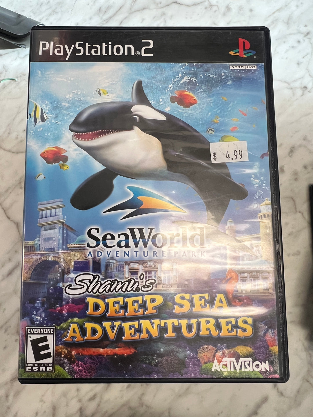 Sea World: Shamu's Deep Sea Adventures - PS2 E1225