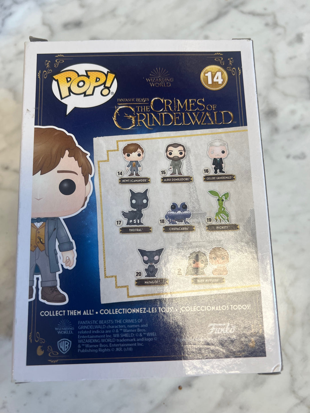Funko Pop! Newt Scamander #14 Crimes of Grindelwald  P72325