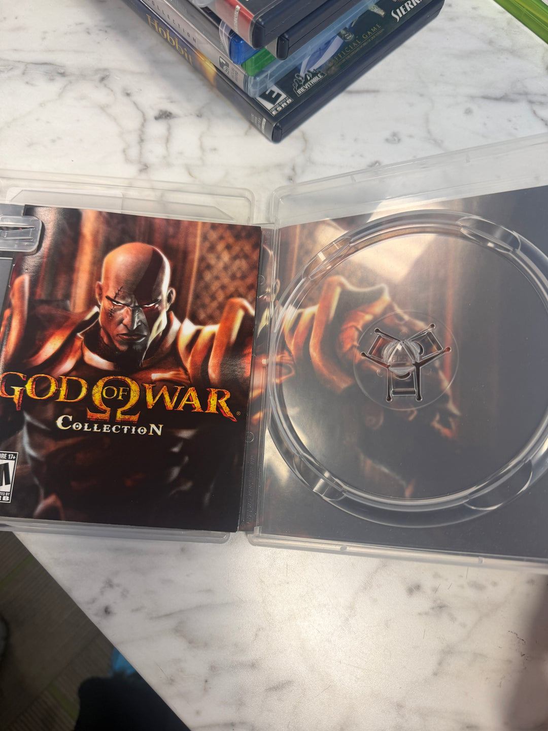 God of War Collection - PS3 CASE & MANUAL ONLY NO GAME INCLUDED! CO112825