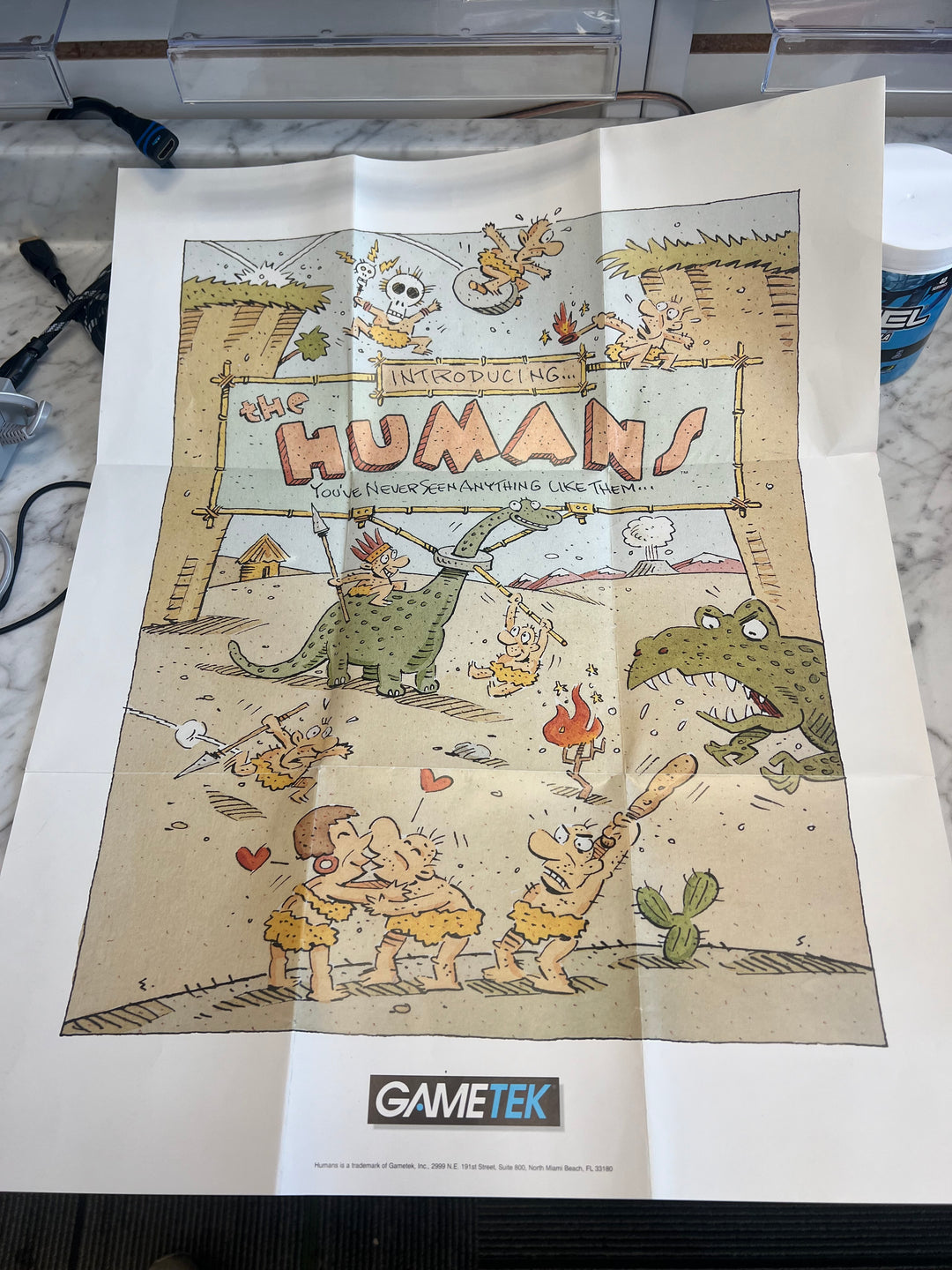 The Humans Gametek Poster DU72224