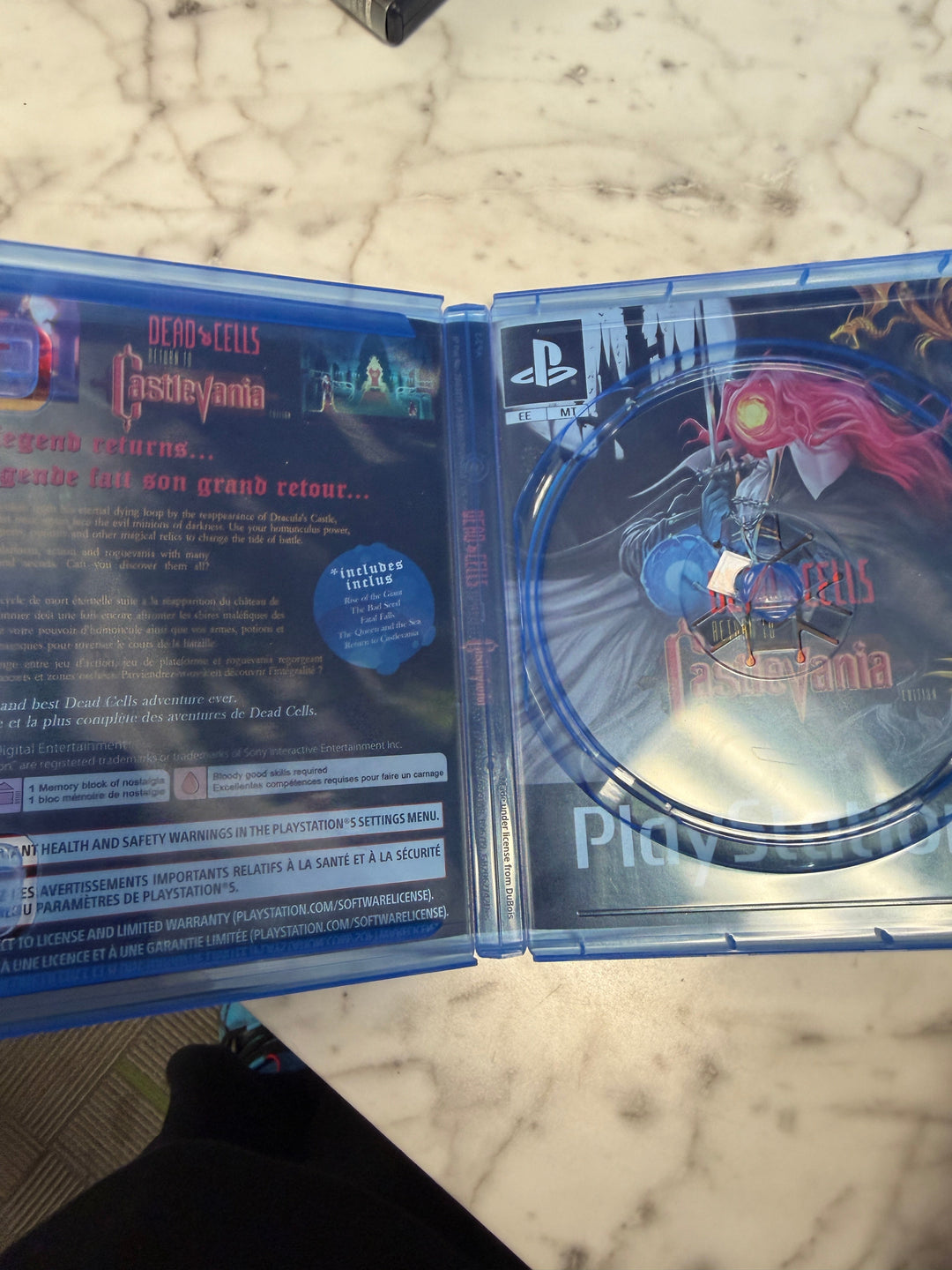 Dead Cells Return To Castlevania - PS5 CASE ONLY NO GAME INCLUDED! CO112825