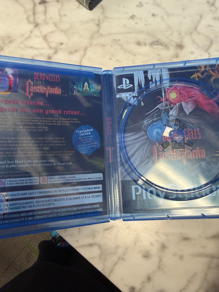 Dead Cells Return To Castlevania - PS5 CASE ONLY NO GAME INCLUDED! CO112825
