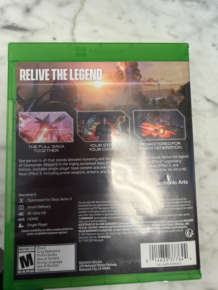 Mass Effect Legendary Edition - Xbox One CASE ONLY NO GAME INCLUDED! CO112825
