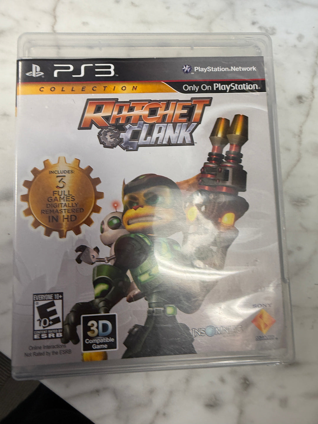 Ratchet & Clank Collection - PS3 CASE ONLY NO GAME INCLUDED! CO112825
