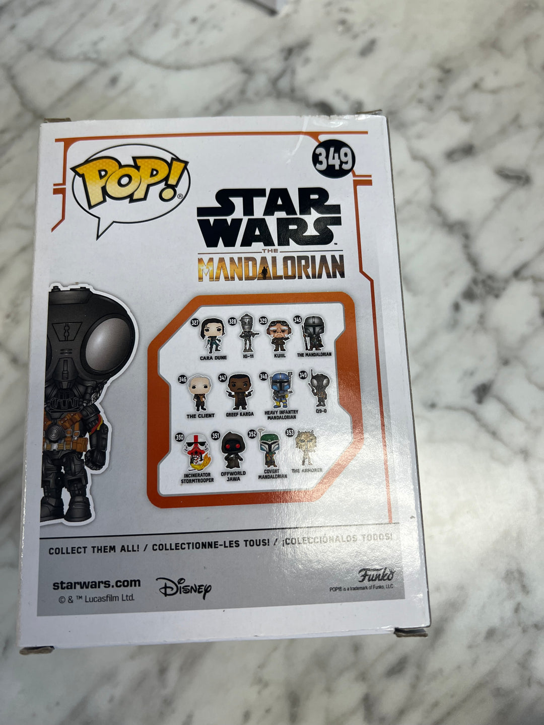 Funko POP Star Wars Mandalorian 349 Q9-O Q9-0 FP10124