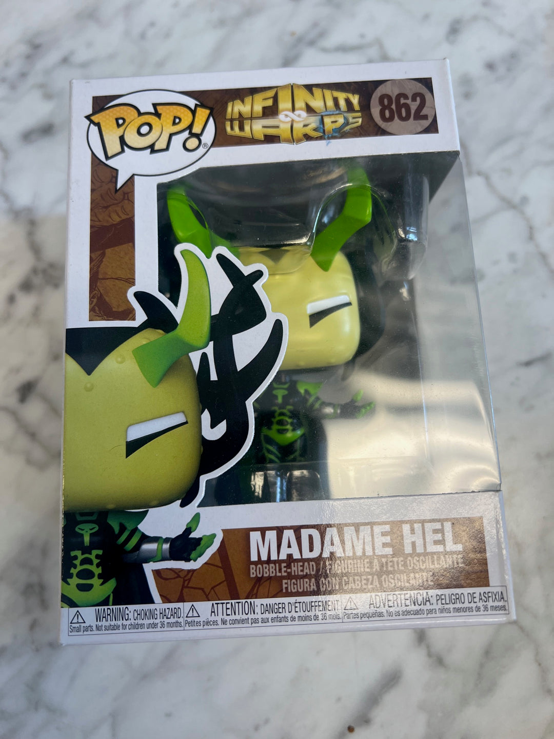 Funko Pop! Madame Hel #862 Marvel Infinity Warps P72325